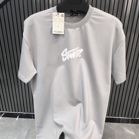 PULL&BEAR (STWD) PREMİUM OVERSİZE TİŞÖRT 