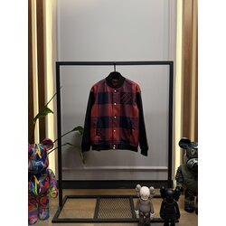 LVU - Ceket - Damier Varsity Blouson - Kırmızı