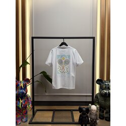 CAS - Tshirt - Tennis Pastelle - Beyaz