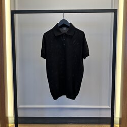 DG - Tshirt - Delikli Arka Detay - Siyah