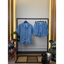 CD - Tracksuit - Satin Oblique - Blue