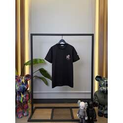MON - Tshirt - Rugby Patch - Siyah