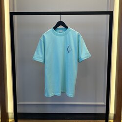 CD - Tshirt - Dörtgen CD Nakış - Yeşil