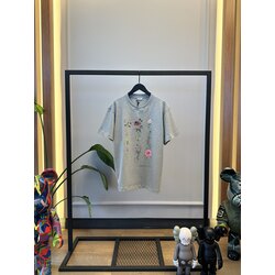 CD - Tshirt - Flowers - Gri