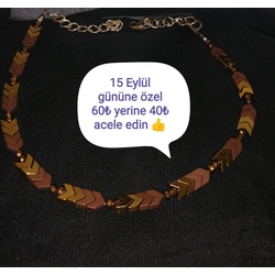Hematit Taşı Kolye