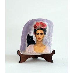 Frida Kahlo Doğal Taş Transfer