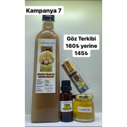 Ginkgo Bilobalı Rezene Sirkesi Seti (4'lü)