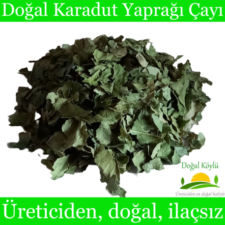 Doğal Karadut Yaprağı Çayı 50gr - Üreticiden, Doğal, Ilaçsız