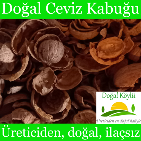 Doğal Ceviz Kabuğu - Ceviz Dış Kabuk