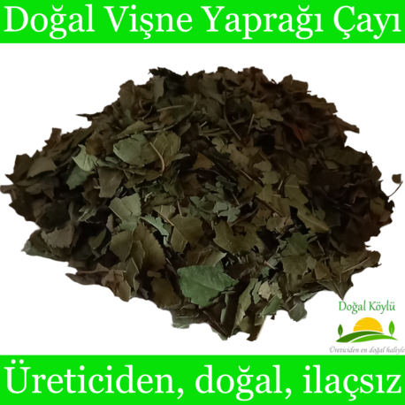 Doğal Vişne Yaprağı Çayı 50gr - Üreticiden, Doğal, Ilaçsız