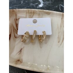 VIP SERİSİ ZİRKON TAŞ KAPLAMA 3 LÜ SET