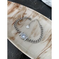 ÇELİK TAŞLI SILVER BİLEKLİK