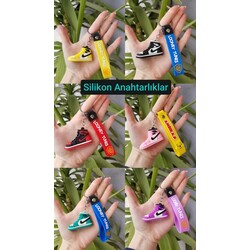 3D Silikon Anahtarlıklar 