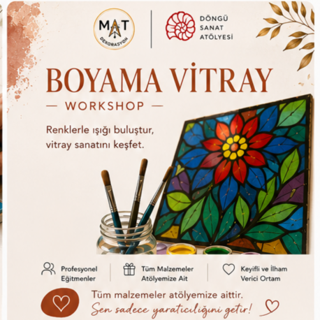vitray boyama (çocuk)