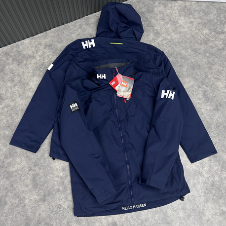 Helly Hansen Su Geçirmez Gizlenebilir Kapüşonlu Polarlı Mont | Lacivert