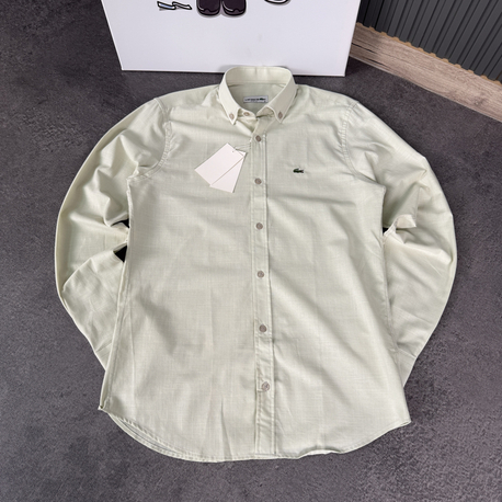 Lacoste Classic Keten Gömlek | Kavun