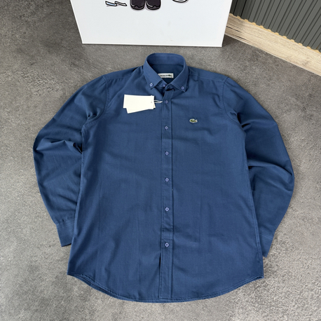 Lacoste Classic Keten Gömlek | Navy