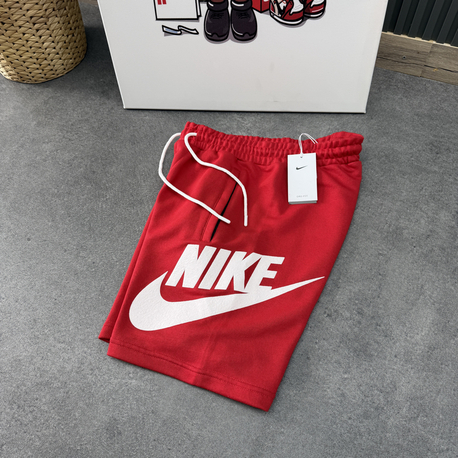 Nike Big Swoosh Logo Şort | Kırmızı