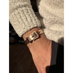 BRONZ RENK ÇELİK BİLEKLİK