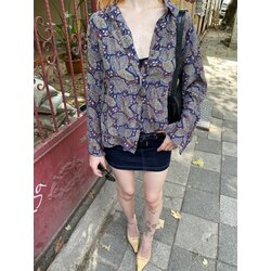 patterned shirt