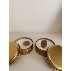 İkili Gold Metal mum