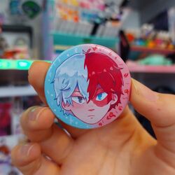 Todoroki (My Hero Academia) Rozet 