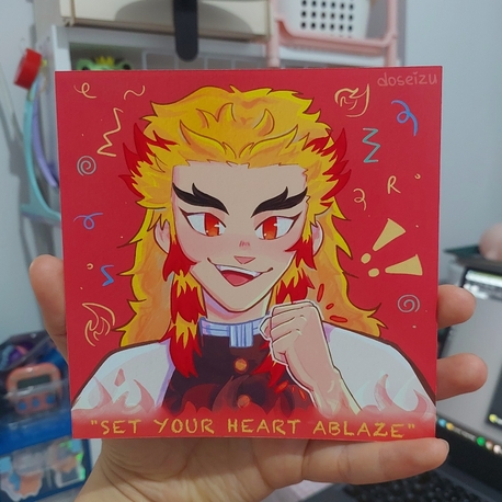 Rengoku Art Print Poster