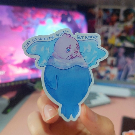 Fok Balığı Sticker 