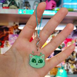 Alien Cat Charm