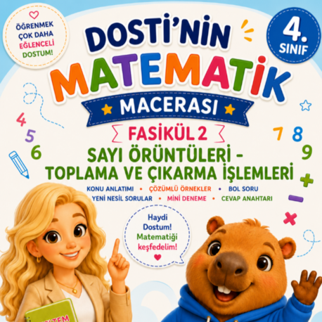 4. Sınıf Matematik Fasikül 2 | Örüntüler – Toplama ve Çıkarma İşlemleri