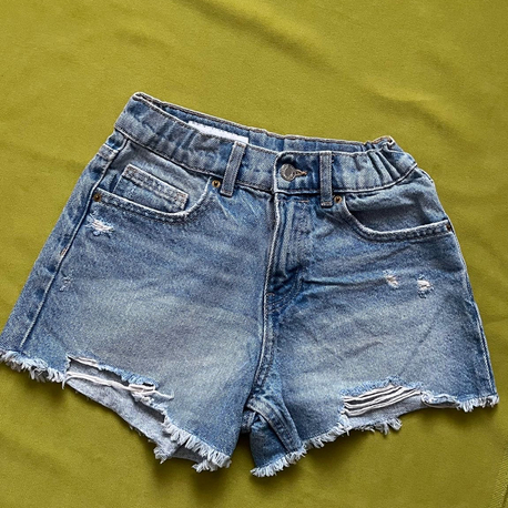 Zara Mikro Mini Kot Şort 