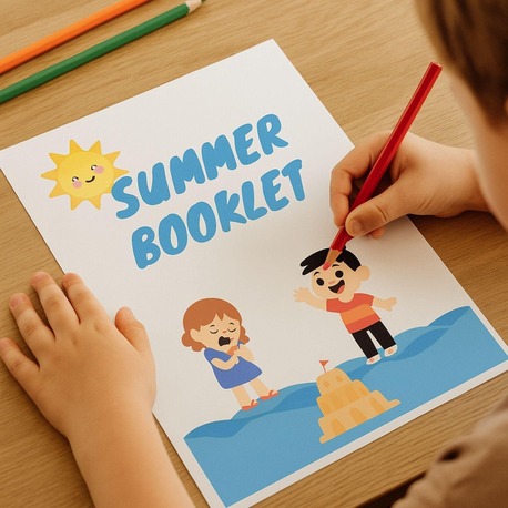 Kids Summer Activity Booklet PDF – Printable Learning Games, Fun Worksheets, Coloring Pages,