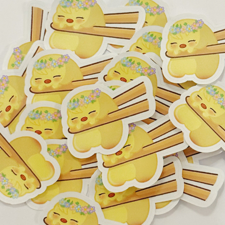 Mochi Bbokari Easy-Peel Sticker