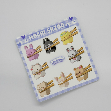 Mochi Skzoo Stickersheet