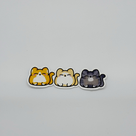 Kitties Küçük Sticker