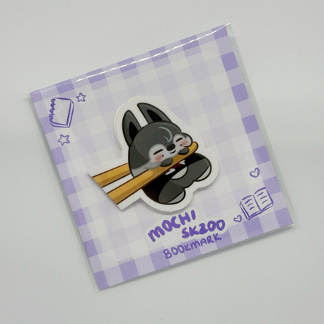 Mochi Wolfchan Magnetic Bookmark