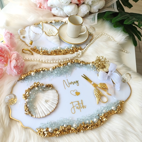 doğal istiridyeli set