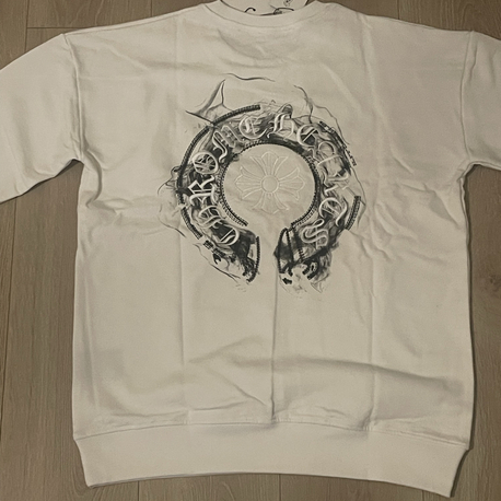 Chrome Hearts Sweat Beyaz