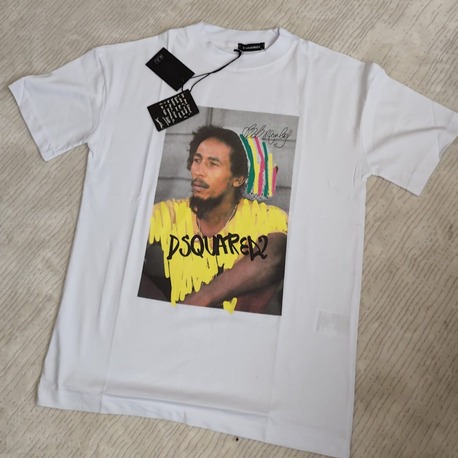 DSQUARED2 Bob Marley Beyaz T-Shirt