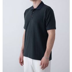 Yakalı Düğme Detaylı Tshirt 