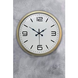 40 cm Eskitme Metal Modern Duvar Saati