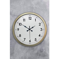 40 cm Eskitme Metal Standart Duvar Saati