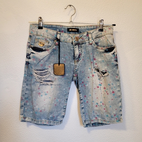 Star Denim Şort