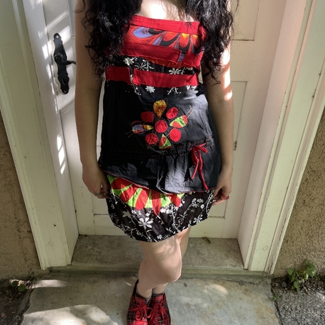 Flower uniq dress