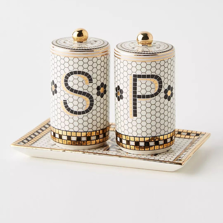 Anthropologie Bistro Tile Tuzluk Seti 