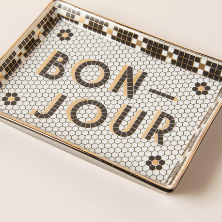Anthropologie Bistro Tile Bonjour Tabak