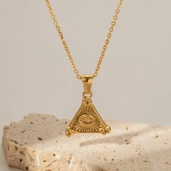 Boho Eye Kolye | Çelik