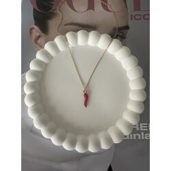 Şans Boynuzu Kolye | Çelik