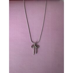 Silver Fiyonk Kolye | Çelik