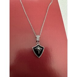 Silver Shield Kolye | Çelik